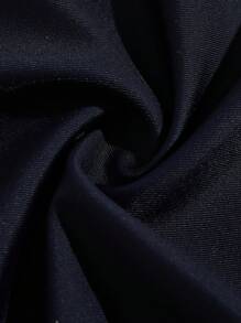 Tween Boys Long Sleeve Dinosaur Print Rash Guard And Trunk Swimsuit Set - Black - View 6