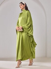 Al Najma Turkse en Arabische traditionele lange jurk voor dames, bescheiden kaftan