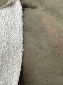 Chiquease 休閒撞色女士常規外套 - 軍綠色 - 查看 7