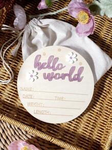 SHEIN Neugeborenen Fotografie Set, minimalistisch und modisch im lässigen Alltagsstil