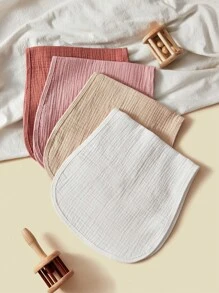 Muslin Burp Cloths Muslin Cloths Large 20''x10'' Extra Soft And Absorbent 4 Packs Baby Burping Cloth For Boys And Girls - Multicolor - View 2