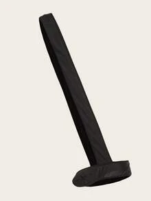 全新男士纯色斜肩开裆连体裤，性感丁字裤内衣 - 黑色 - 查看 1