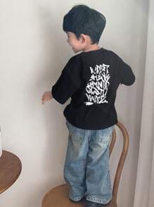 Dazy Kids Kids Boys' T-Shirt For Fall - Black - View 6