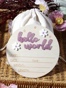 SHEIN Neugeborenen Fotografie Set, minimalistisch und modisch im lässigen Alltagsstil