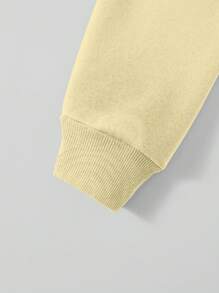 Manfinity Dauomo Men's Casual Contrast Color Patchwork Drawstring Hoodie, Autumn/Winter