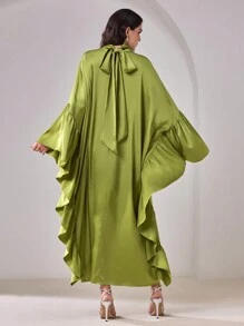 Al Najma Turkse en Arabische traditionele lange jurk voor dames, bescheiden kaftan