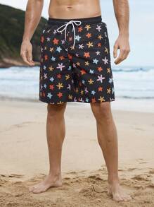 Surfspeed Shorts casuales de playa sencilla para hombre, para uso diario