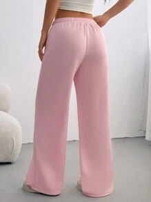 SHEIN EZwear Pantalon simple et pour femmes, pour un usage quotidien