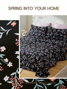 2 vỏ gối in hoa siêu mềm không có ruột, bộ đồ giường nhẹ kiểu dáng nghỉ dưỡng tạo cảm giác như đám mây, trang trí phòng ngủ, chống nhăn, chống co rút - Nhiều màu - Xem 6