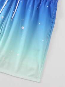 Surfspeed Pantalones cortos de playa casuales para hombre, minimalistas y , aptos para uso diario - Azul - Ver 4