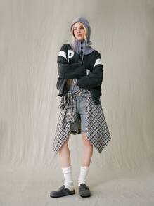 Solecia 女士休闲百搭简约平底一脚蹬鞋 - 灰色 - 查看 3