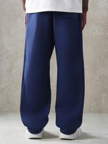 SUMWON Athletic Sweatpants Relaxed Fit Comfortable French Terry Drawstring Workout Lounge Pants With Elastic Cuffs Athletic Casual Wear Perfect For Training Gym Sports