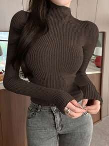 DAZY Spring/Summer New V-Neck Cinched Waist Tee Shirt For Office Lady