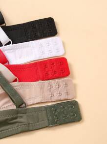 DesireSculpt 5件套女士简约休闲日常无钢圈文胸套装 - 彩色 - 查看 6