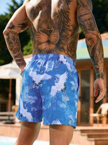 Manfinity Swimmode Shorts casuales y sencillos para hombres, aptos para uso diario