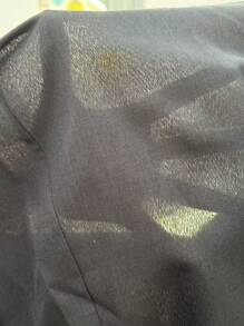 Chiquease Button Front Vest Blazer & Shorts - Black - View 6