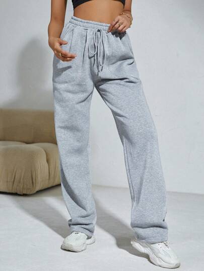 Pantalon de survêtement à poches à cordon