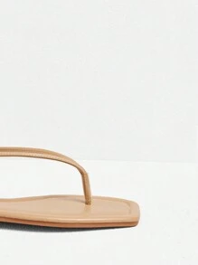 Styleloop Damen Aprikot Boho Stil Lässig Pantoffeln