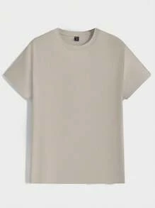 EURMUSE 100% Cotton Men Multiple Pack Fitted Round Neck All-Match T-Shirt, Summer Basic Tee - Multicolor - View 5