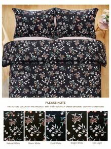 2 vỏ gối in hoa siêu mềm không có ruột, bộ đồ giường nhẹ kiểu dáng nghỉ dưỡng tạo cảm giác như đám mây, trang trí phòng ngủ, chống nhăn, chống co rút - Nhiều màu - Xem 8