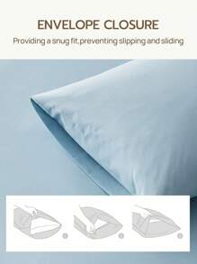 2/3 Stücke Bettwäsche-Sets in leuchtendem Blau, ultra-weich mit wolkengleicher Haptik, Bettbezug*1 Kissenbezug*1/2, perfekt für alle Bettgrößen von Twin bis King