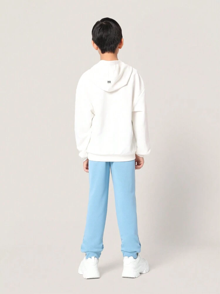 Felpa con cappuccio e felpa con cappuccio Varsity Letter in due pezzi coordinati