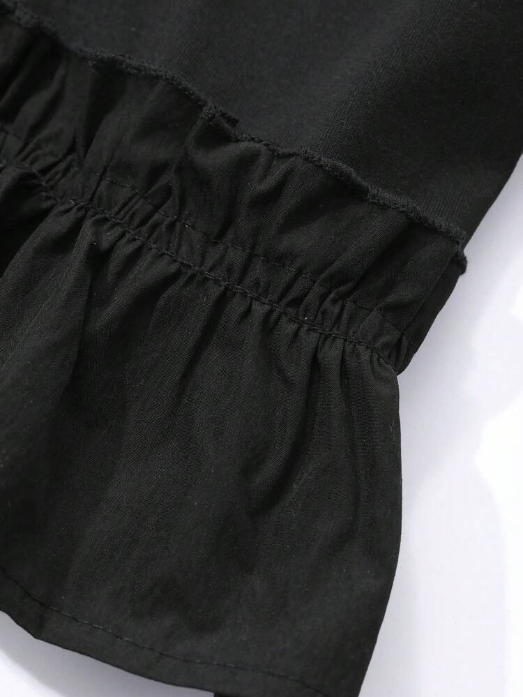 Women's Solid Color Midi Casual Dress, Minimalist And Fashionable For Daily Wear