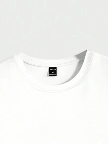 EURMUSE 100% Cotton Men Multiple Pack Fitted Round Neck All-Match T-Shirt, Summer Basic Tee - Multicolor - View 9
