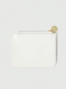 ROMWE Kawaii Full Print Strawberry Pattern Card Holder Wallet - White - View 4