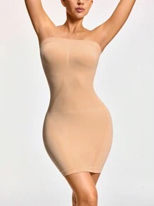 SHEIN Shape Vestido sencillo y casual de uso diario para mujeres