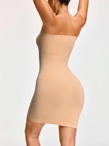 SHEIN Shape Vestido sencillo y casual de uso diario para mujeres