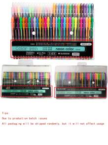 12-60pcs/Set Colorful Ballpoint Pens, 1.0mm Point Neutral Art Bullet Journaling Pens Back To School,Room Decor , Ramadan Decor, Home Decor, Bathroom Decor