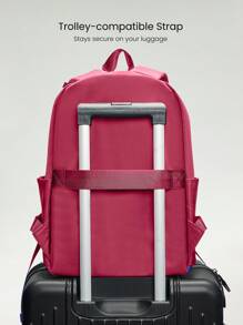GLOWMODE Multi-Compartment Backpack Commuting Travel Exercise 21L - Hot Pink - View 4