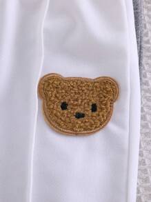 2 Pieces Baby Boys' Casual Cartoon Character Print Pants Set - Multicolor - View 4