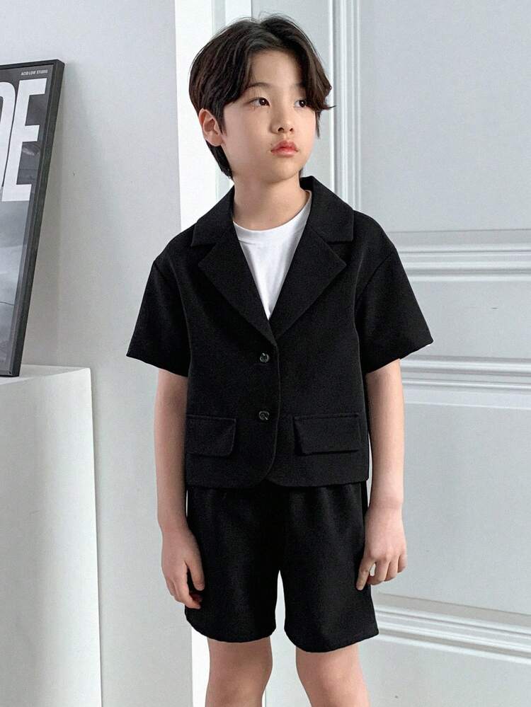 Tween Boy Gentleman Outfit,Back To School Clothes