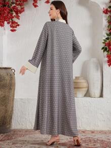 Al Najma Spring-Summer 2025 New Muslim Fashion Dress, Traditional Islamic Arabic Long Dress, Arabian Dresses