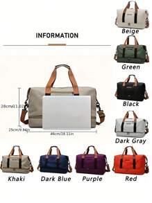 1st Herr Dammode Vattentäta resväskor, Crossbody-väskor, Handväskor, Sportväska med stor kapacitet för förvaring av skor, kläder och datorer, Messenger-väska för kvinnor, torr och våt tygväska, Boho Vibes - Multifärgad - Visa 5