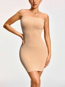 SHEIN Shape Vestido sencillo y casual de uso diario para mujeres