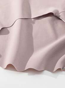 Bas de shapewear de mode minimaliste de couleur unie, décontracté et quotidien pour femmes - Marron - Voir 4