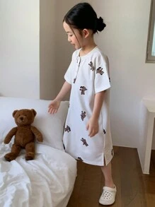 DAZY Young Girls Casual Fall Home Wear Easter - White - View 1