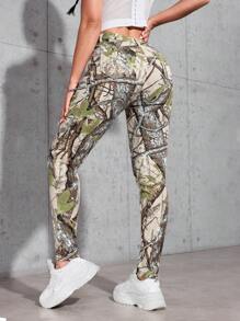 SHEIN EZwear Vaqueros de denim casuales, minimalistas y con estilo para uso diario - Multicolor - Ver 2