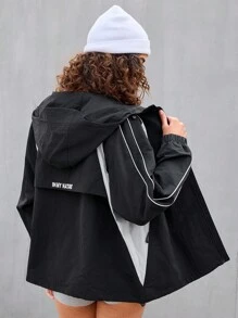Streetz SHEIN Sport Casual Sport Jacket, Minimalist And Fashionable For Daily Wear