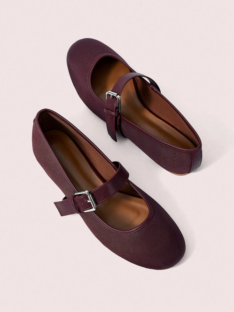 CUCCOO DOLLMOD Women Velvet Solid Color Elegant Commuter Flats Spring Shoes Spring Break Easter