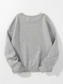 INAWLY Felpa di San Valentino, Maglietta di San Valentino, Felpa girocollo di San Valentino, Felpa lavorata a maglia con motivo a cuori e Maglietta con cuori - Regalo unico per lei per le vacanze, Felpa con cappuccio taglia comoda XOXO
