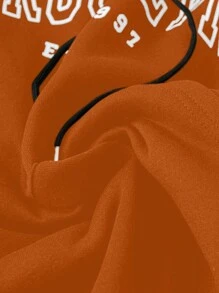 Calvaya Sudadera con capucha para tallas grandes, de manga larga, casual y elegante para uso diario