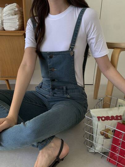 DAZY 女式弹力紧身工装牛仔裤，四季皆宜