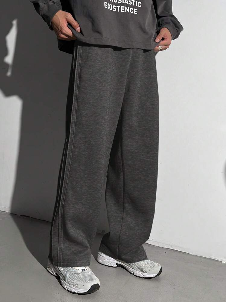 PantsHub بنطلون قطني فضفاض لخروج المراهقين ذي طراز...