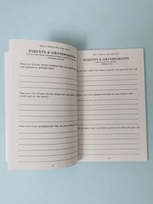 1 Stück Mutter, ich möchte deine Geschichte hören Notizbuch, kann ein Weihnachts-/Muttertagsgeschenk für Mütter sein, lila Notizbuch
