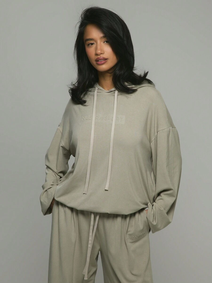 Musera Sport Oversized Drawstring Hoodie Padel, Tennis, Pickleball