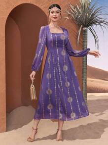 Modelyn Vestido casual de manga larga para mujer, minimalista y , apto para uso diario